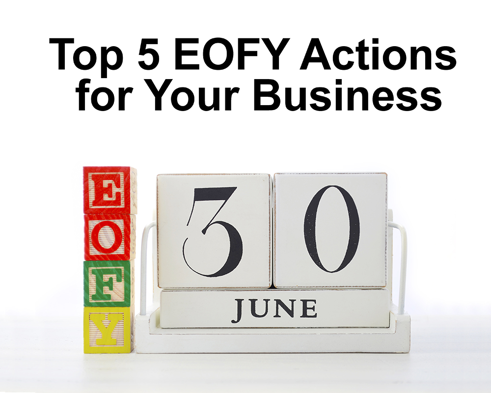 EOFY actions for business image